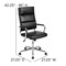Flash Furniture Black LeatherSoft Office Chair BT-20595H-2-BK-GG - alternate 5